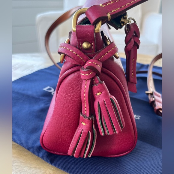 Dooney & Bourke Mini Zip Crossbody 8L664 RA with Dust Cover - Picture 7 of 12